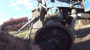 Отвалилось колесо у мтз-82. Ремонт.