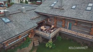 Обзор варианта мебелирования дома из полярной сосны Кело 570 м2