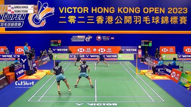 VICTOR Hong Kong Open 2023 | R32 | Benyapa/Nuntakarn vs Yeung Nga Ting/Yeung Pui Lam смотреть онлайн