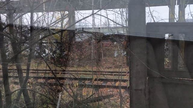 Подъездной путь промзоны на Мельничной улице.  ТГМ23В, Элеватор Невской мельницы.