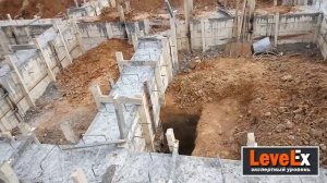 Приёмка скрытых работ по закладным коммуникаций в фундаменте