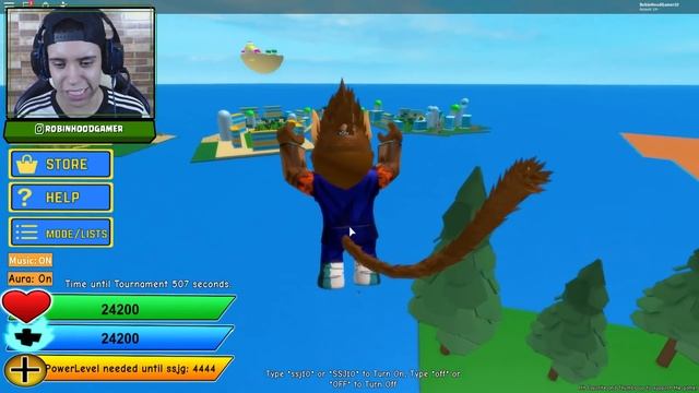 OOZARU MACACO GIGANTE VS GOKU BLACK NO ROBLOX!! (Dragon Ball) смотреть онлайн