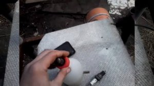 Пескоструй для свечей своими руками