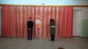 Сценка "Школа, в которой всего один ученик и один учитель"
