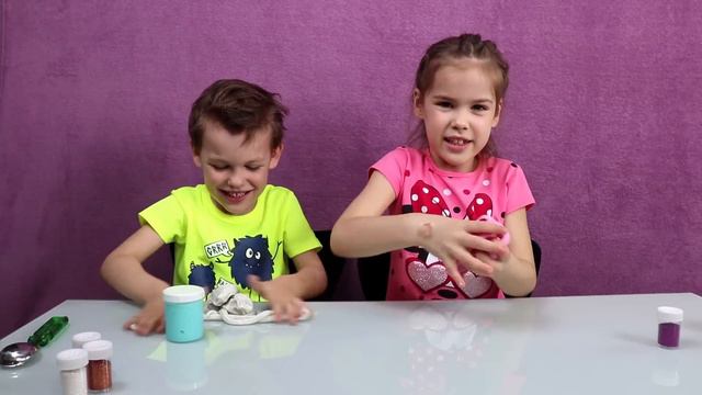 Слайм из магазина против слайма домашнего