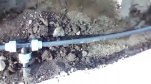 МОНТАЖ ПОЛИВА НА КЛУМБЕ