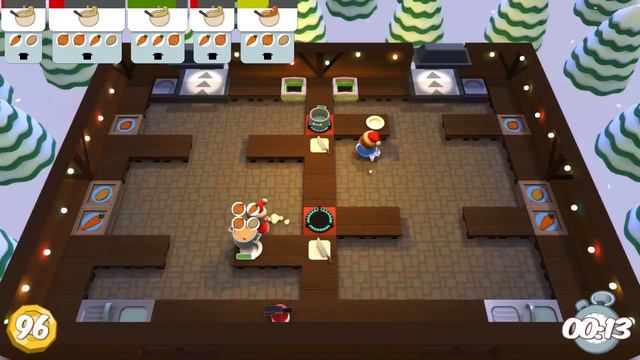 FUNNIEST Switch Gameplay - Overcooked Special Edition (Festive Seasoning) - Co-op смотреть онлайн