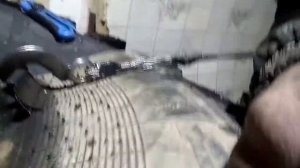 Обучающее видео по обдирке покрышки Ои 25, КАМА