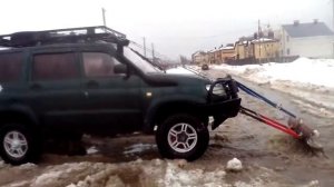 Отвал на УАЗ Патриот своими руками
