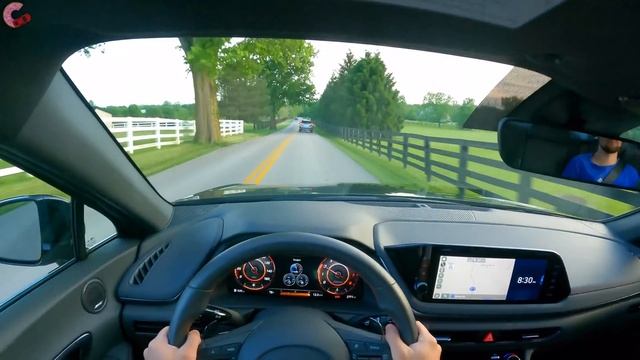 2021 Hyundai Sonata N-Line // POV Review & Kentucky Test Drive (3D Binaural Audio) смотреть онлайн