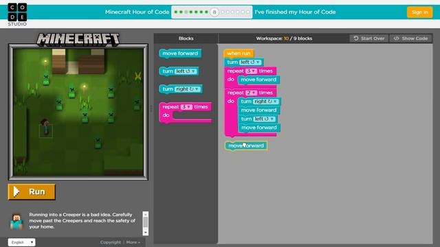 Minecraft: HOUR OF CODE (Coding Game)