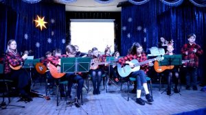 Поппури на новогодние темы. Инструментальный ансамбль.