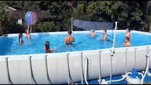 Каркасный бассейн intex