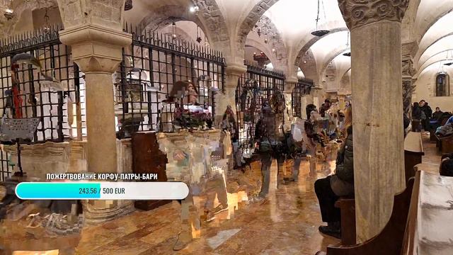 🔴 17 декабря - служба с акафистом у мощей Николая Чудотворца, г. Бари смотреть онлайн