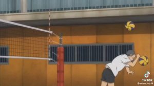 смешные моменты из аниме волейбол ( часть 2)