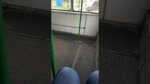 Отшив кондуктора с масочным режимом в троллейбусе 203, Химки