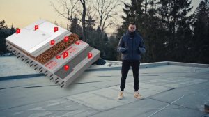 Монтаж плоской кровли в холодное время года. Этапы работ