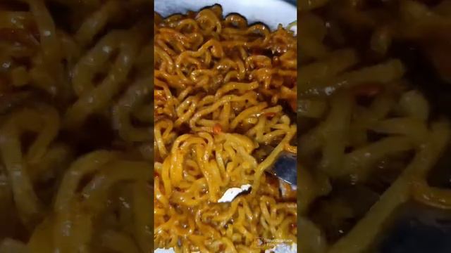 Instant Korean Maggi 🔥|Spicy Maggi|Maggi convert into Korean 🔥#maggi#FoodyMVS1M#foodies#food