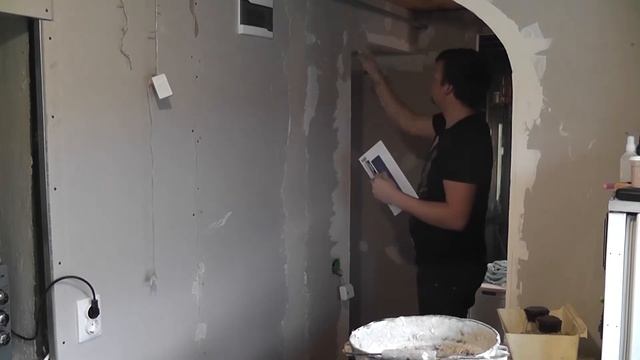 Подготовка ГИПСОКАРТОНА под отделку СВОИМИ РУКАМИ. ОБЗОР САН УЗЛА смотреть онлайн