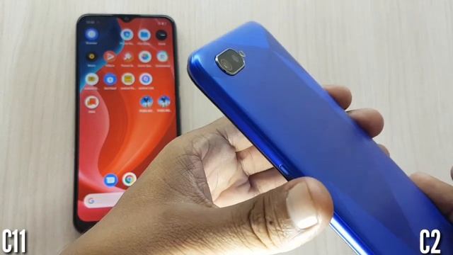 Realme C11 vs Realme C2 full Comparison with Display UI & Features