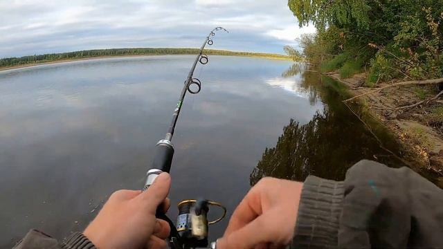 ловлю щуку на знаменитый Mepps ( вертушка ) смотреть онлайн