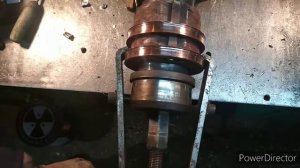 электродвигатель с фазным ротором 37 кВт. Замена токосъёмных колец.( часть 1)