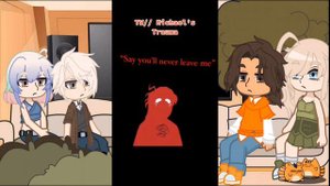 Реакция персонажей из трилогии "Все ради игры" на Эндрю-Джереми, Нил-Майкл из bluecapsules