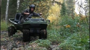 Всесезонный плавающий мотобуксировщик "БК" от РОСТИН