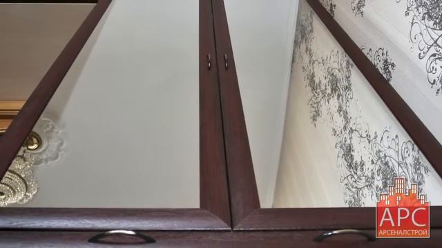 Шкаф и комод в гостиной комнате под заказ