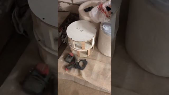 Производство пуфиков.