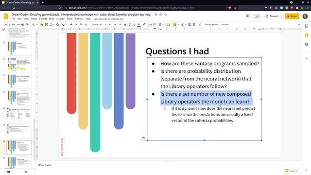 DreamCoder: Growing generalizable, interpretable knowledge with wake-sleep Bayesian program learnin смотреть онлайн