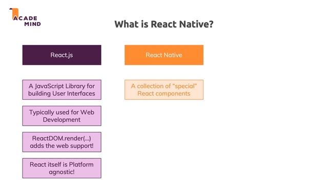 What is React Native? - React Native Tutorial