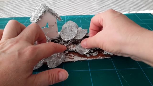 DIY интересный ПОДСВЕЧНИК из коры дерева ... смотреть онлайн