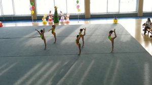 Гимнастика художественная дети групповые упражнения 2005-2006 г.р .