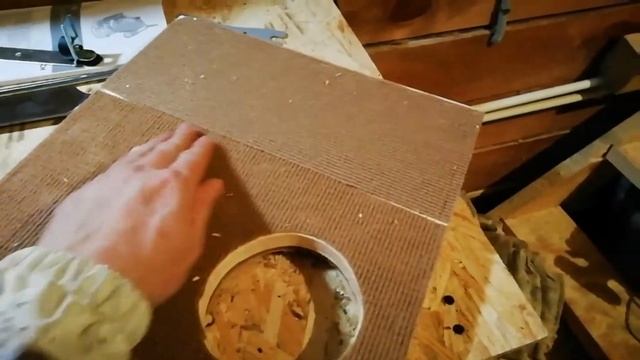 Домик-когтеточка для кота своими руками. смотреть онлайн