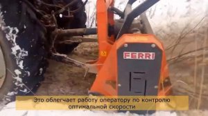 Мульчер TFCB F 1600 на трактор МТЗ 82 / +7 916 224-39-88 / титан-решения.рф