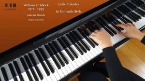 Autumn Sketch Gillock piano