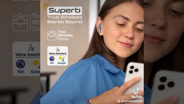 Promate ProPods High-Definition ANC TWS Earphones with intellitouch #promate #propods смотреть онлайн