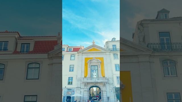Exploring the beautiful capital of Portugal - Lisbon| The streets of Lisbon #shorts