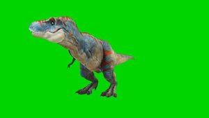 Зеленый экран Динозавр хромакей Green screen Dinosaur