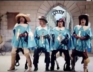 Пародия на фильм Д артаньян и три мушкетёра