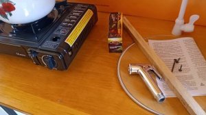 Душевой поддон из эпоксидной смолы для автодома