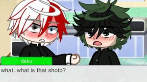 special 2023 new year new life gacha edit flgbt bakugou and todoroki and deku Bakutodo Todobaku