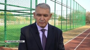 В с.Кунбутар открыли спортплощадку и провели газ