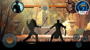 Стрим игры "Shadow Fight 2".Подземелье + Сет монаха.