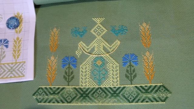 Вышивка крестиком. Макошь. смотреть онлайн