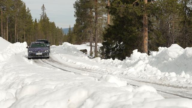 2024 Volkswagen Passat | Volkswagen Tiguan test in the snow смотреть онлайн
