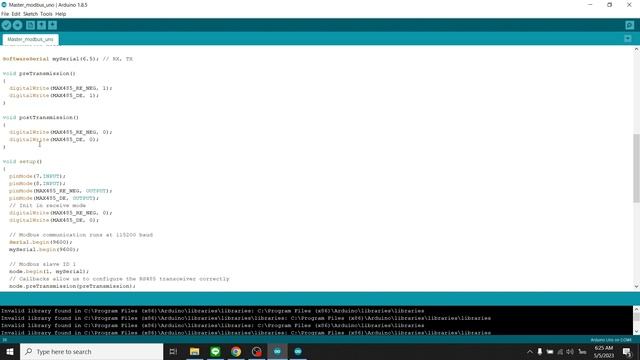 EP.2 Arduino Uno ติดต่อ Arduino Mega โดยผ่าน Modbus rtu protocol #arduino #modbus#plc#touchscreen смотреть онлайн