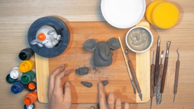 Онлайн-школа лепки из глины для детей "ОТ и ДО" - промо-ролик смотреть онлайн