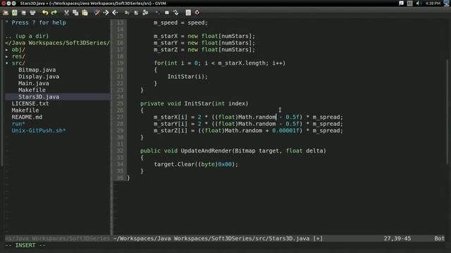 #4 3D Software Rendering Tutorial: 3D Starfield смотреть онлайн